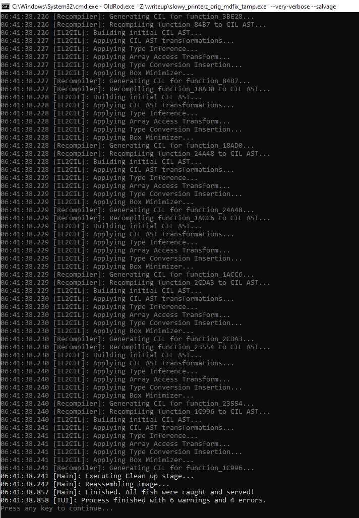 OldRod on MD + Anti-Tamper fixed PE